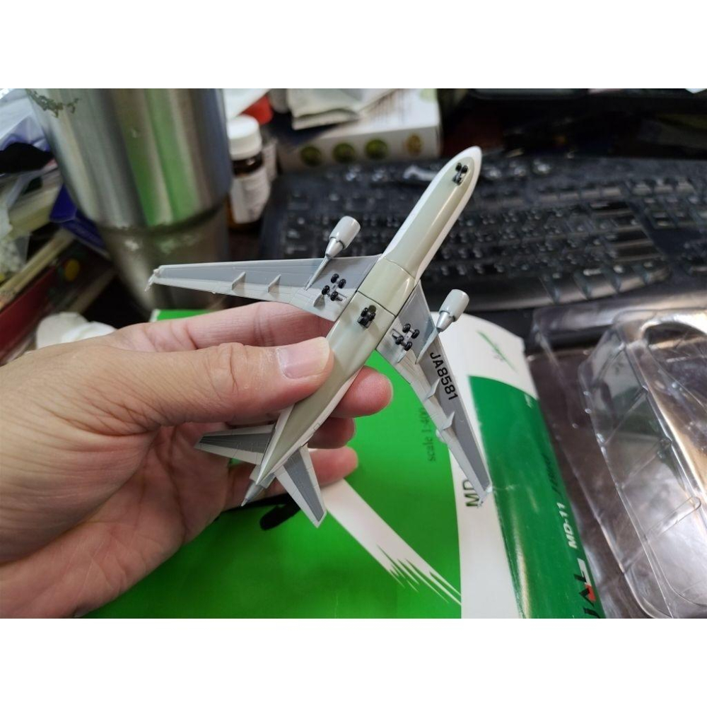 1:400  日本航空 JAL MD-11 JA8581 JBIRD Jet-X製作-細節圖5
