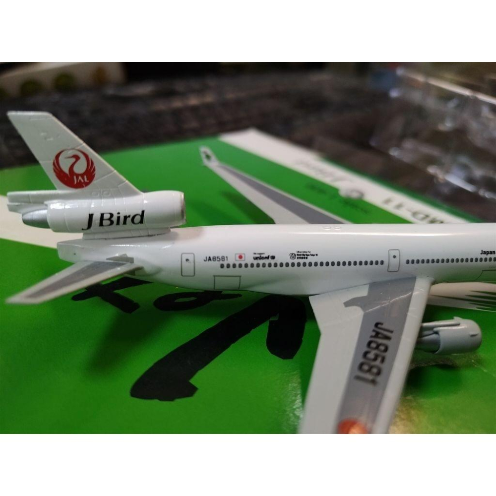 1:400  日本航空 JAL MD-11 JA8581 JBIRD Jet-X製作-細節圖6
