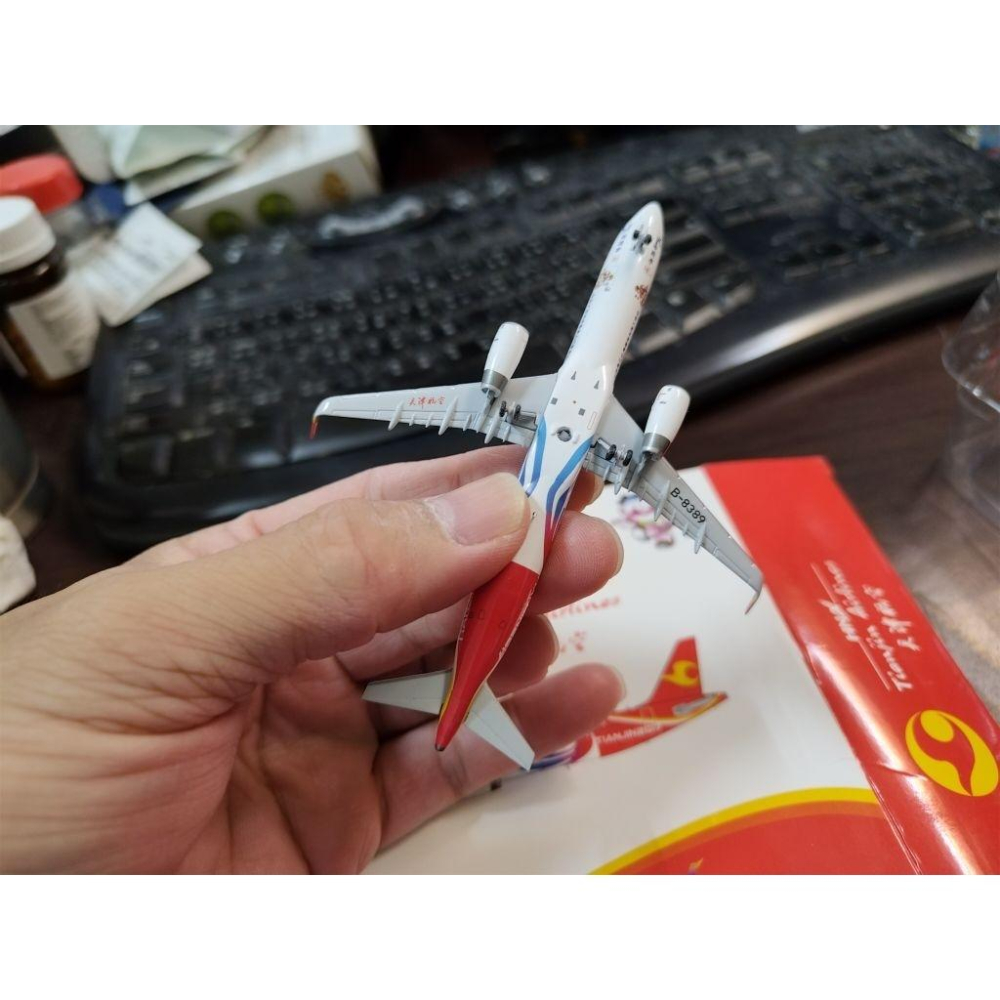 1:400 天津航空 Tianjin Airlines A321 tianjin 2017 B-8389 JC製作-細節圖3