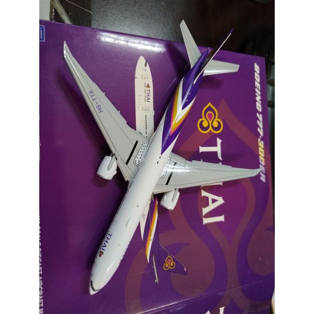1:400 泰國航空 Thai 777-300ER flaps down HS-TTA JC Wings製作-細節圖3