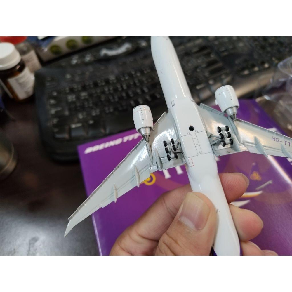 1:400 泰國航空 Thai 777-300ER flaps down HS-TTA JC Wings製作-細節圖4