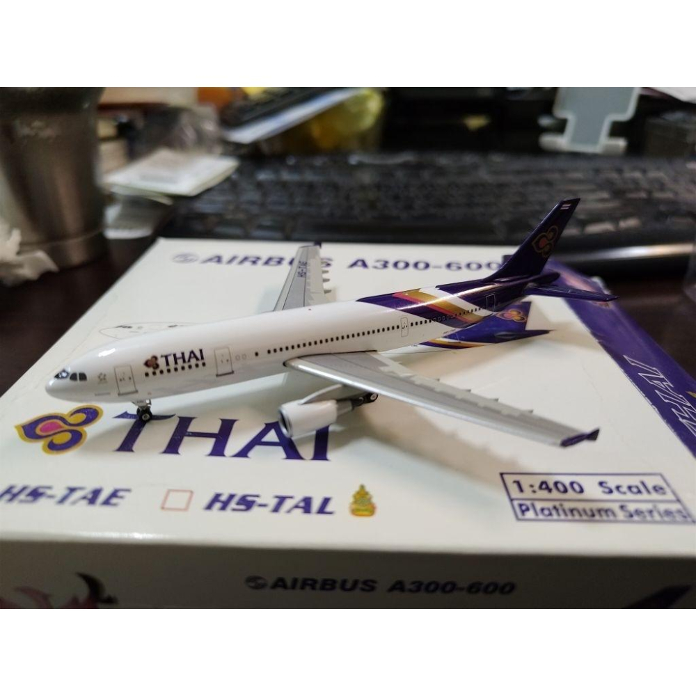 1:400 泰國航空 Thai  A300-600R HS-TAE Phoenix製造-細節圖2