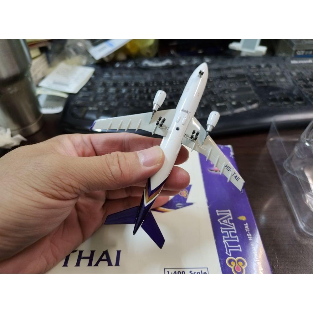 1:400 泰國航空 Thai  A300-600R HS-TAE Phoenix製造-細節圖3