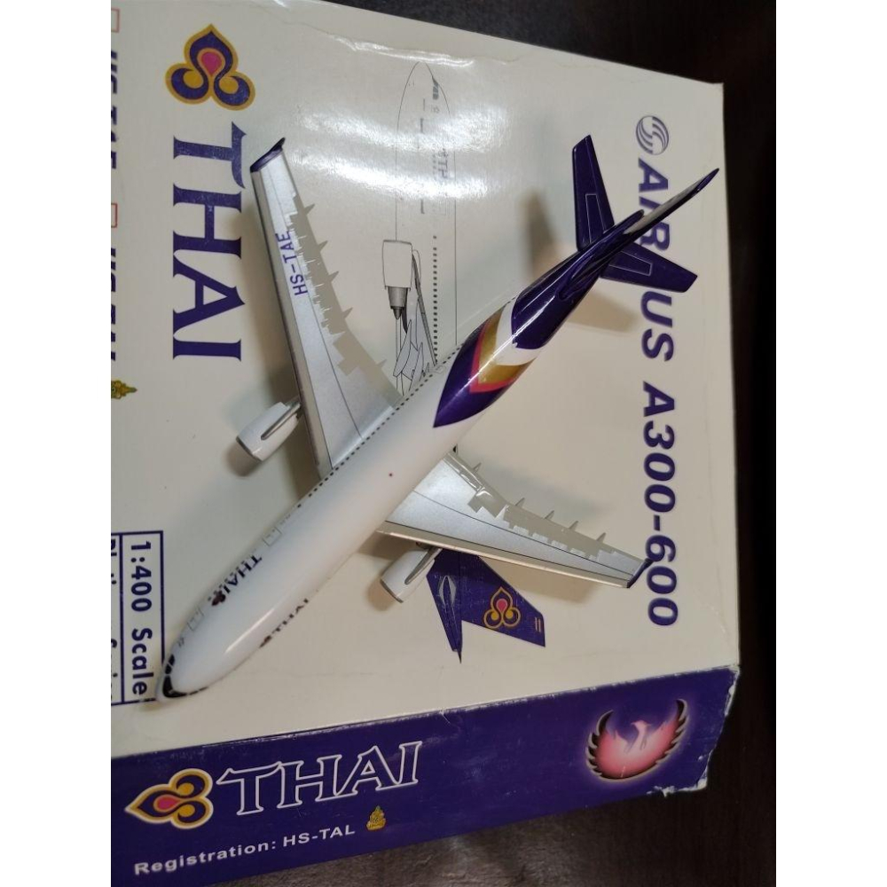 1:400 泰國航空 Thai  A300-600R HS-TAE Phoenix製造-細節圖4