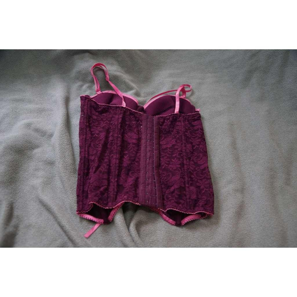 英國知名品牌 SECRET POSSESSIONS CORSET SIZE 36C 馬甲正面有可調整的帶子,無尺寸限制-細節圖2