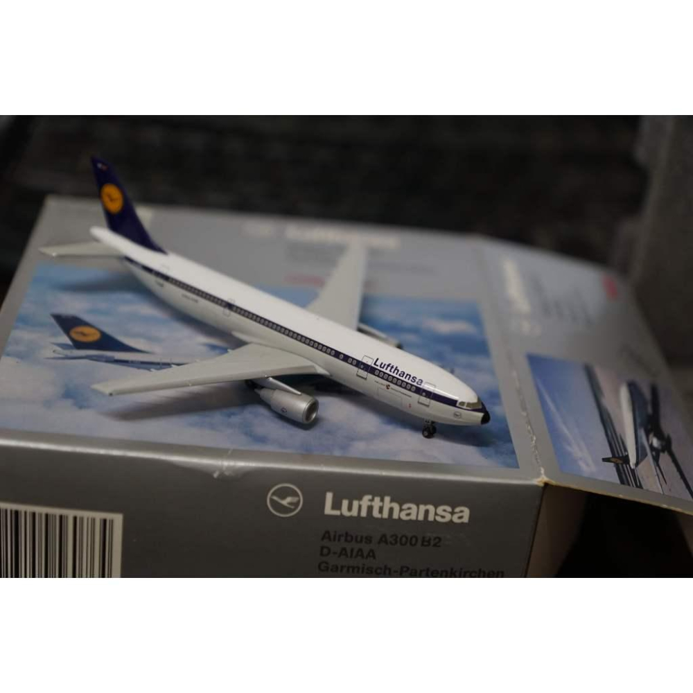 1:400 德國航空 LUFTHANSA A300-B2 D-AIAA HERPA 製作 B2很少見-細節圖2