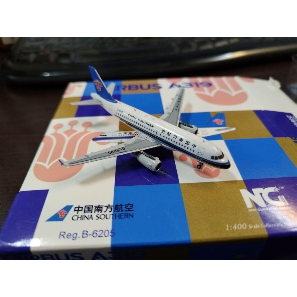 1:400 中國南方航空 China Southern A319 B-6205  NG MODEL製作-細節圖2