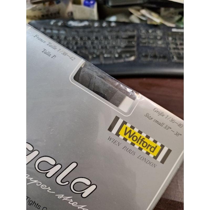 奧地利知名品牌 Wolford gala S small nearly black 淺黑色 絲襪 S號-細節圖3