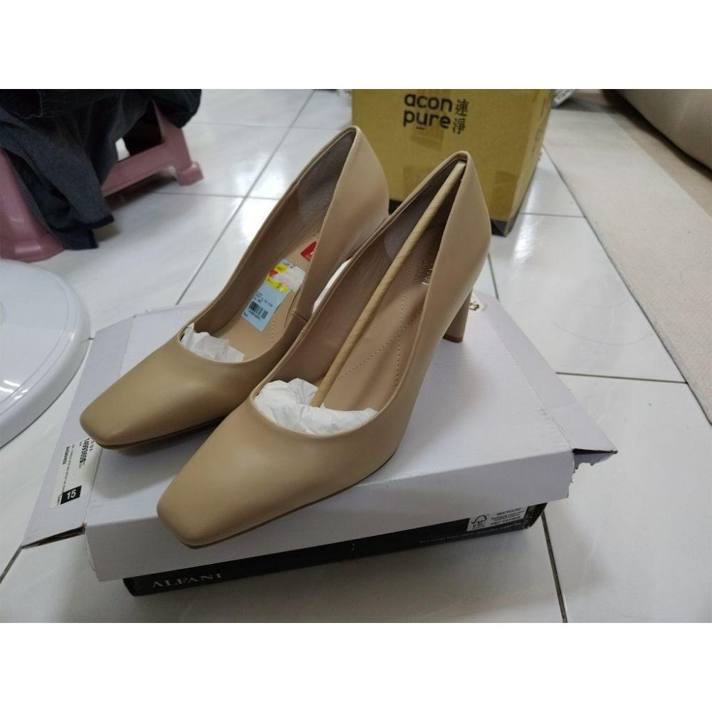 美國知名品牌 Alfani 大尺碼 高跟鞋 高貴風   跟高7.6公分 US 11  EU44號-細節圖5