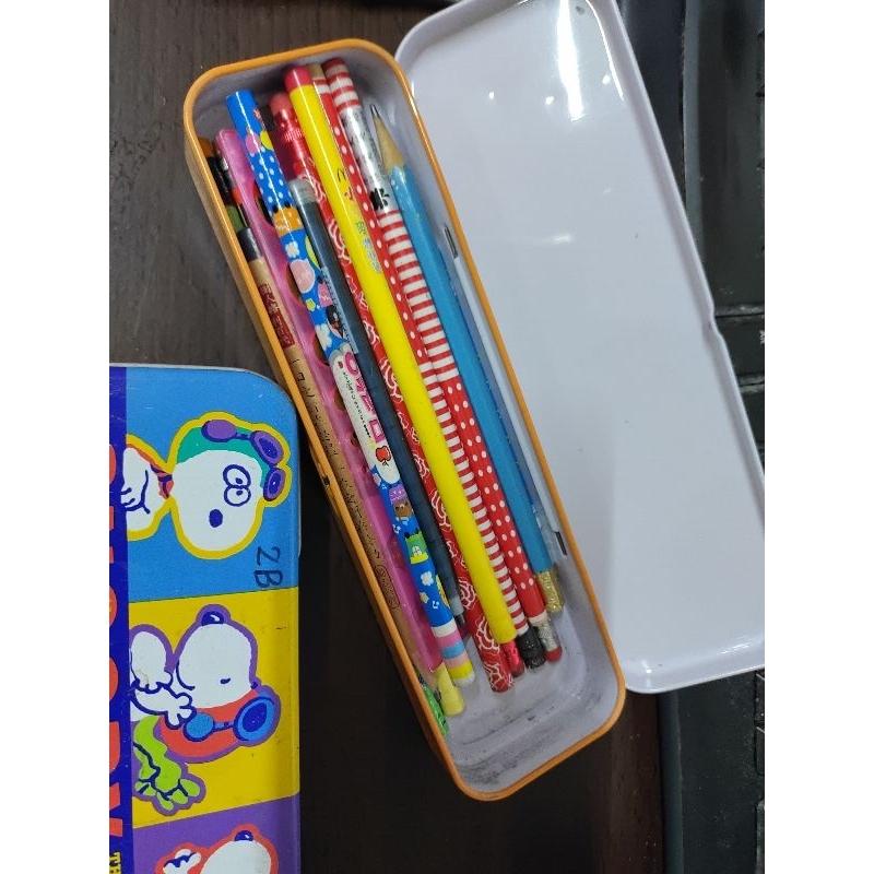 鉛筆盒X2  裡面有鉛筆與尺 保存良好-細節圖3