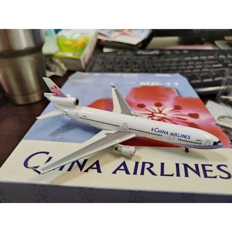 1:400 中華航空 China Airlines MD-11 N489GX   Dragon製作-細節圖2