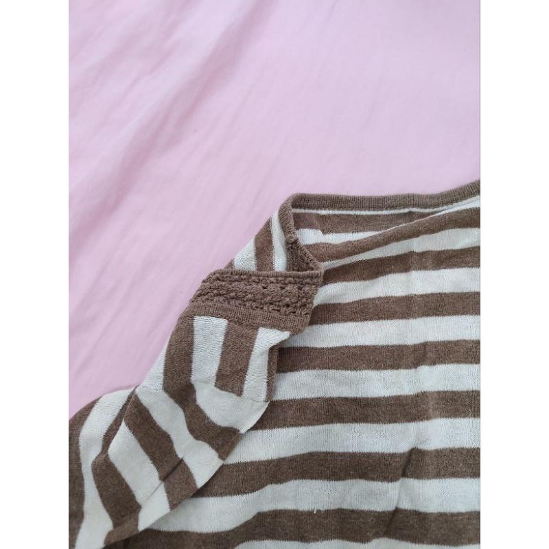 ZHEN PAI 義大利 純羊毛 寬領上衣 M號-細節圖3