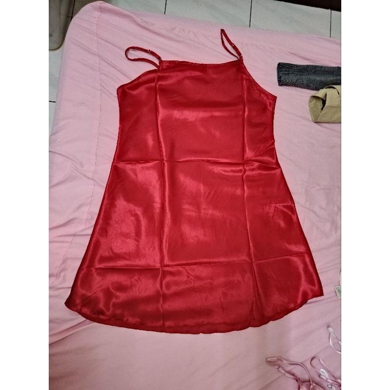 絲綢性感 睡衣 襯衣 3XL(70~75公斤)-細節圖2