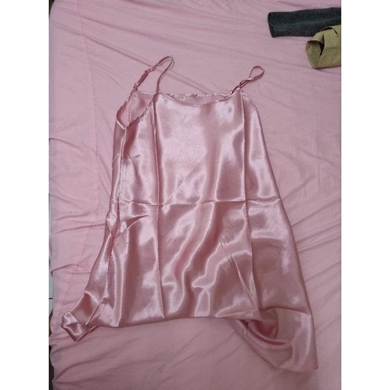 絲綢性感 睡衣 襯衣 3XL(70~75公斤)-細節圖9