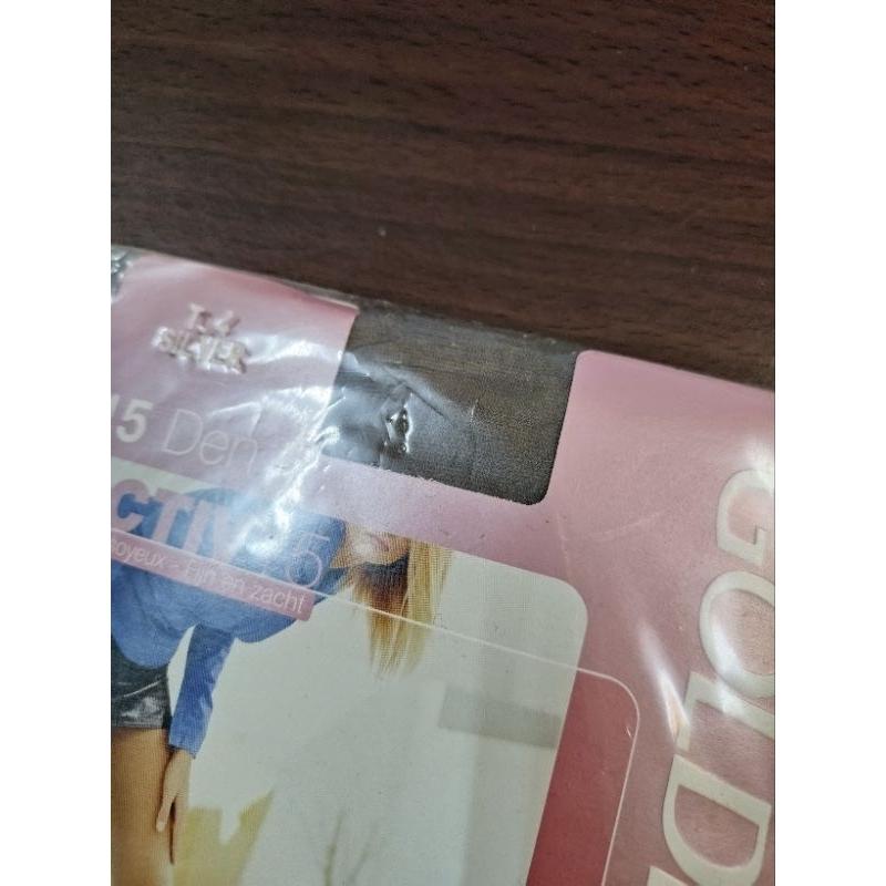 義大利知名品牌 GOLDEN LADY ACTIVE 15 15 DEN SIZE L號 深棕色 絲襪-細節圖3