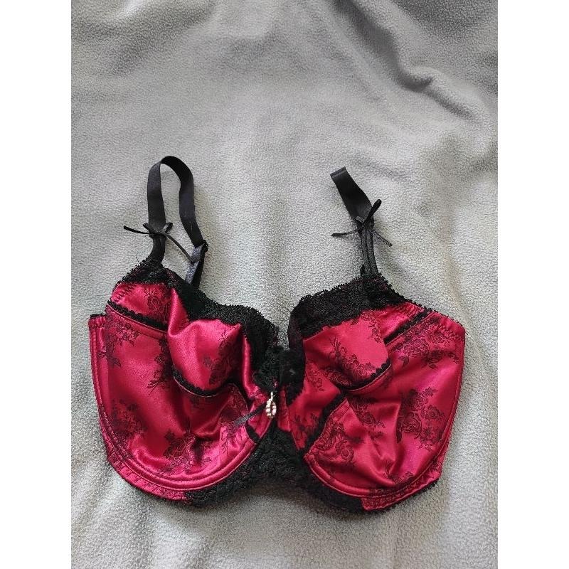 英國知名品牌 CAMILLE SATIN JACQUARD 胸罩 內衣-細節圖5