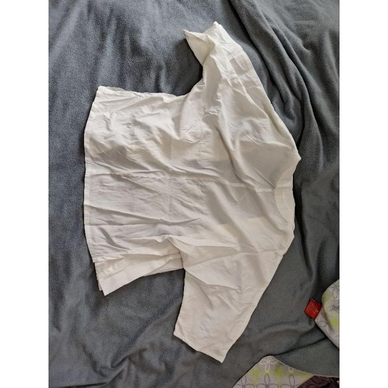 傳統服裝上衣 絲質 襯衫 L號 有一點黃漬 可清洗-細節圖2