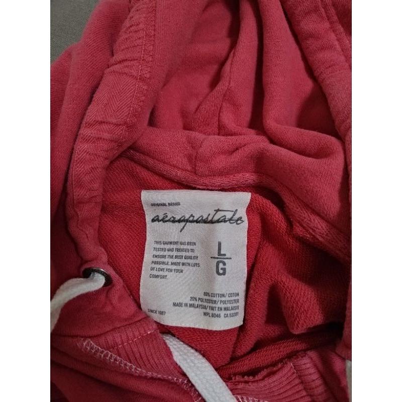 美國購買 AEROPOSTALE  帽T 休閒服  80%的棉 L號(美規)-細節圖3