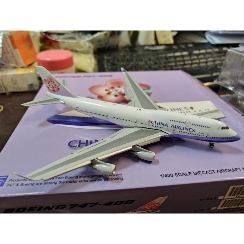 1:400  中華航空 747-400 B-18212  flaps down  JC Wings製作-細節圖2