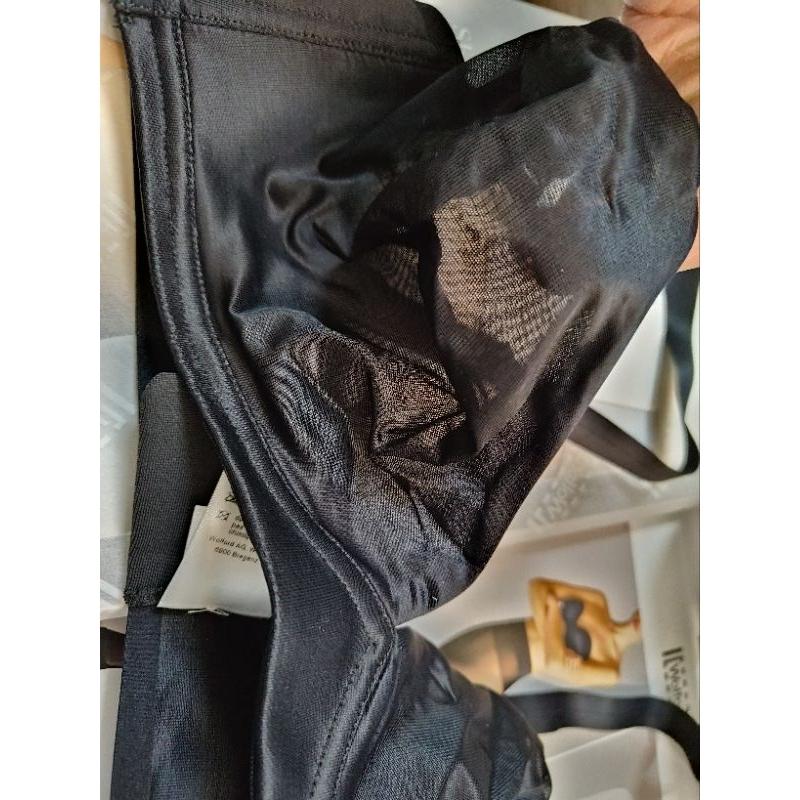 奧地利知名品牌 Wolford SHEER TOUCH SKIN BRA 80D 黑色 胸罩 內衣-細節圖3