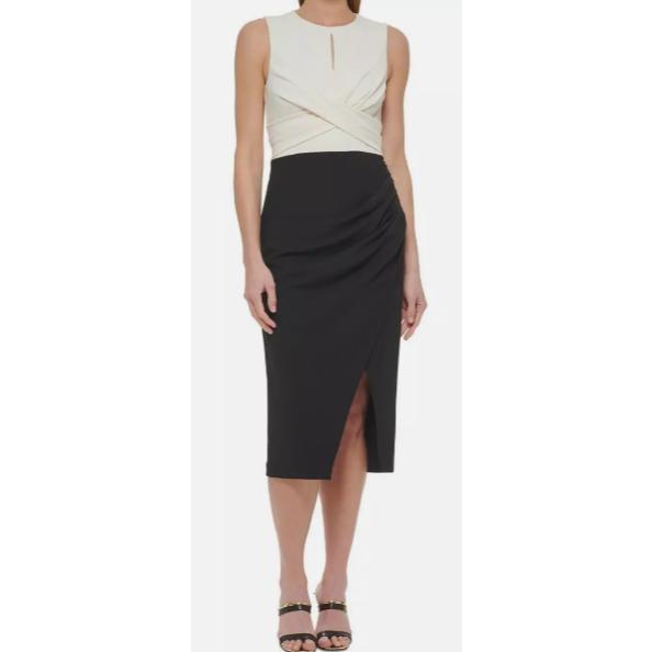 美國知名品牌 DKNY  美國帶回 高貴 洋裝 US14號 XXXL號-細節圖6