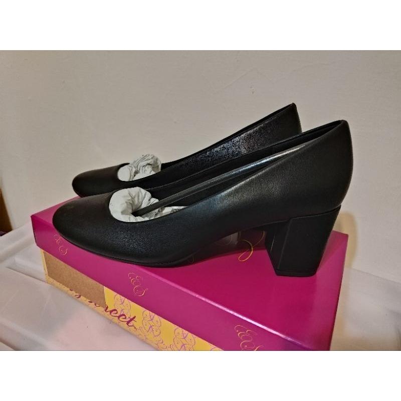 美國新興流行品牌 Easy Street 大尺碼 空姐鞋 高跟鞋 跟高7公分 US 10 EU43號-細節圖2