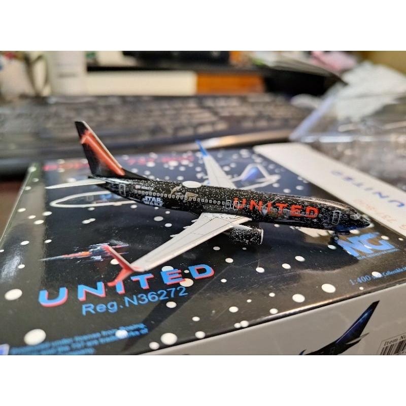 1:400 聯合航空 United Airlines 737-800 STAR WAR 彩繪 N36272 NG製作-細節圖4