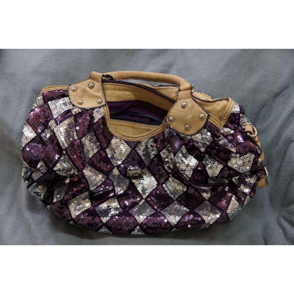 手拿包  只用過一次 寬38公分,高度含手把 約46公分  手把是布料材質-細節圖2