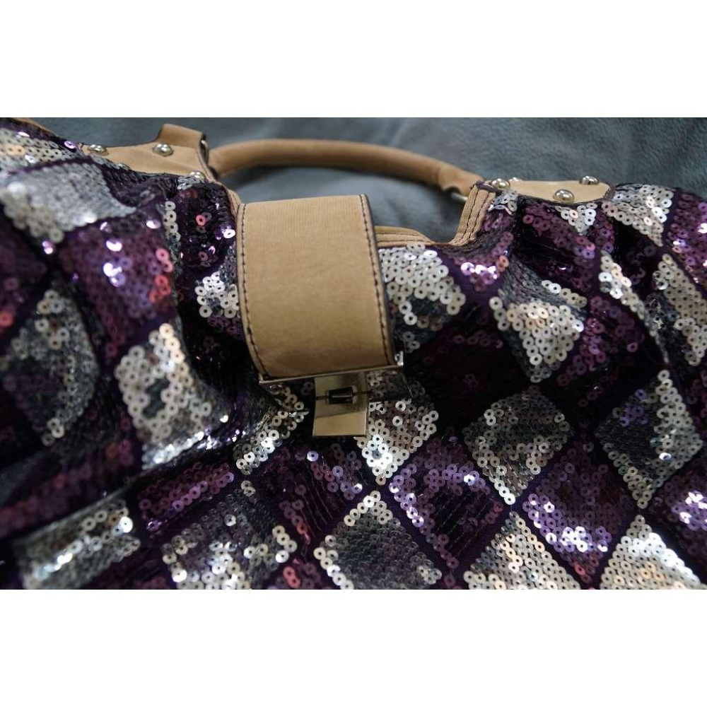 手拿包  只用過一次 寬38公分,高度含手把 約46公分  手把是布料材質-細節圖5