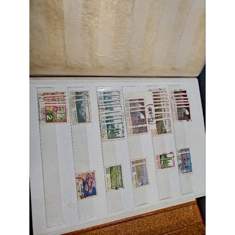 郵票 集郵 一整本 總共15頁 收集超過40年 有蓋郵戳-細節圖4