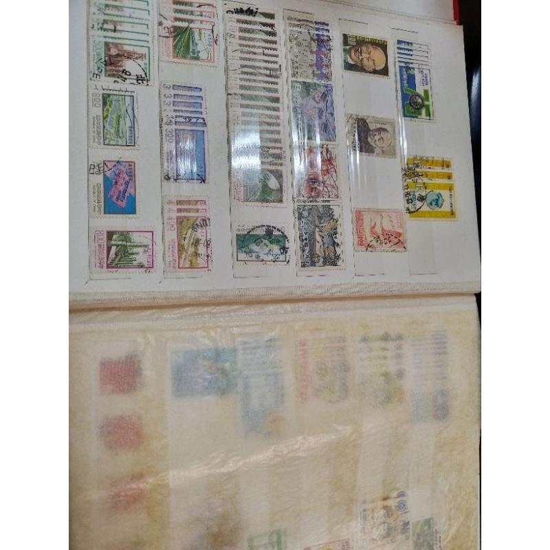 郵票 集郵 一整本 總共15頁 收集超過40年 有蓋郵戳-細節圖5