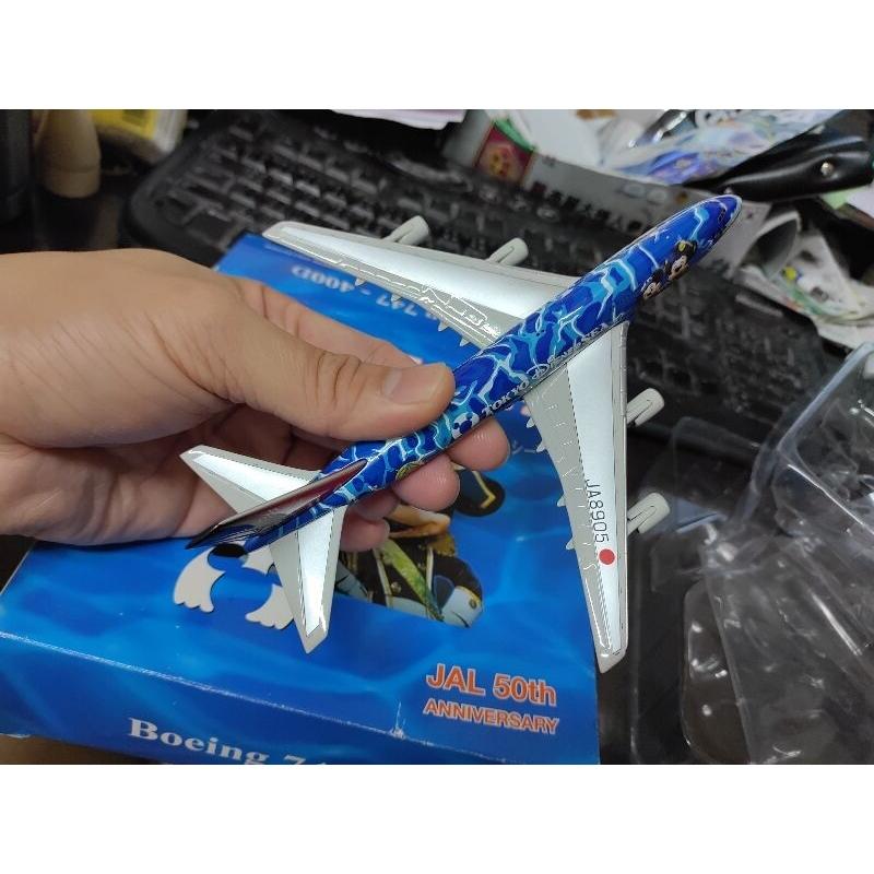 1:400 日本航空 JAL 747-400D JA8905 Disney Sea 迪士尼海洋 dragon製作-細節圖7