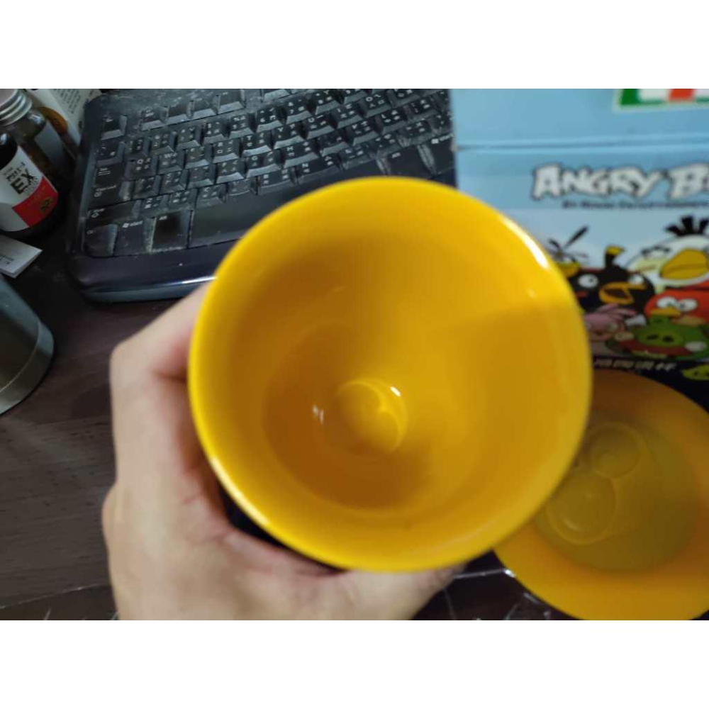 憤怒鳥 馬克杯 附蓋子-細節圖2