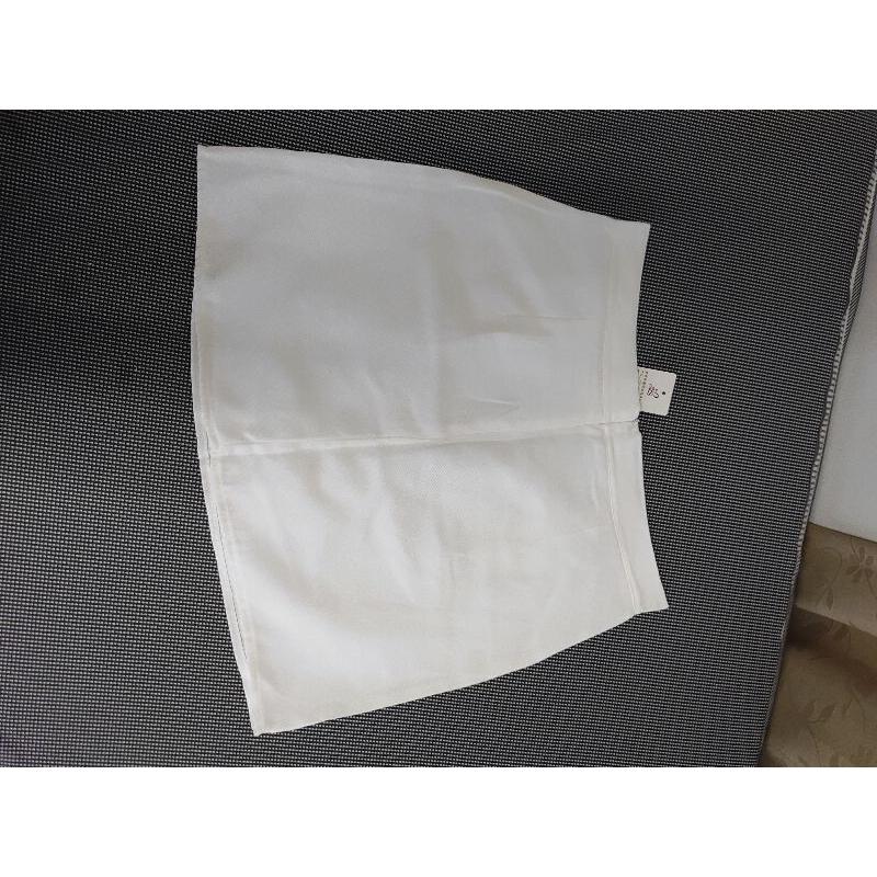 包臀 窄裙  短裙 白色 3XL 大腿一半 內有安全褲-細節圖4