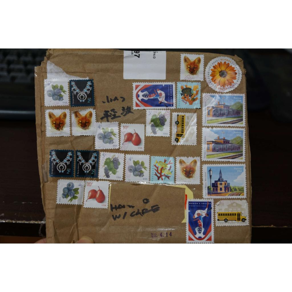 美國郵票 集郵 蓋郵戳 有40年前的 也有近代的-細節圖2
