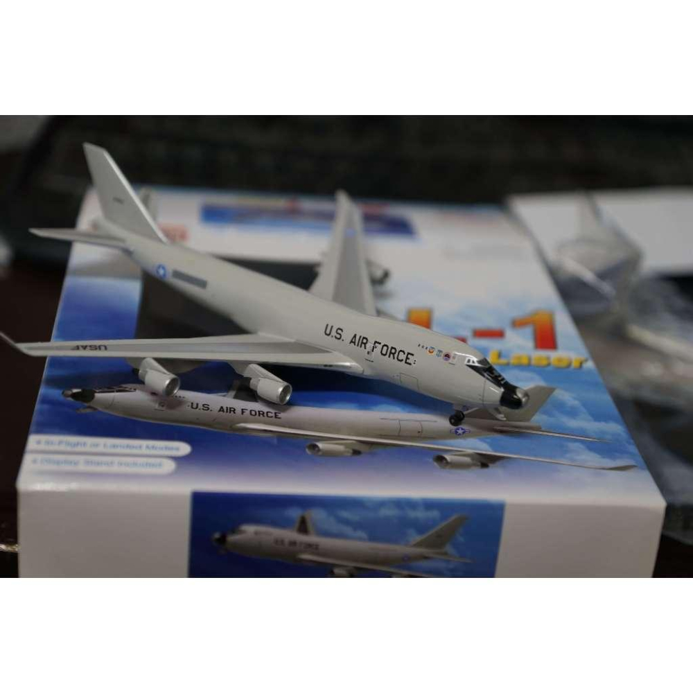 1:400 US AIRFORCE 美國空軍 AL-1 戰術雷射機 747-400F改裝 DRAGON製作 經典-細節圖2