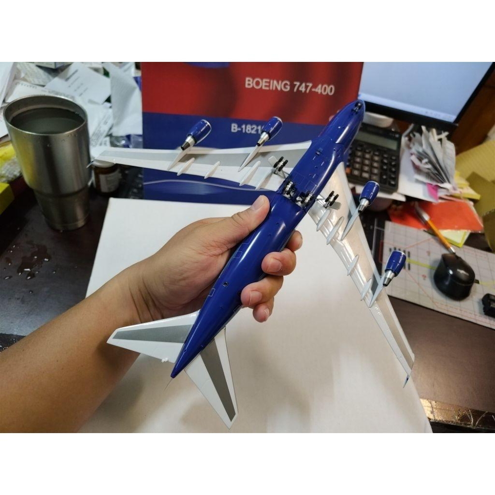 1:200 中華航空 China Airlines 747-400 B-18210 波音彩繪 Inflight200製-細節圖7