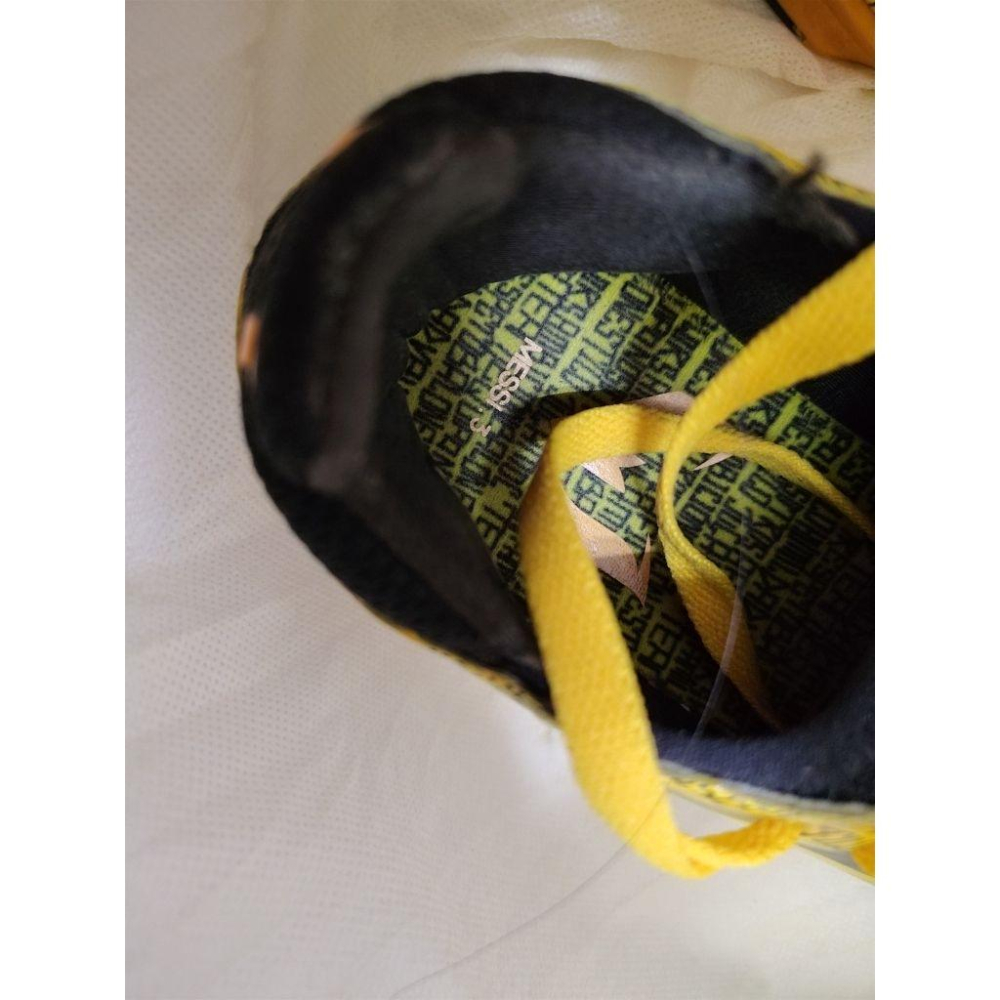 adidas 愛迪達 足球鞋 SpeedFlow Messi.3 FG J 兒童用鞋 u.s. 5.5號  膠釘-細節圖4