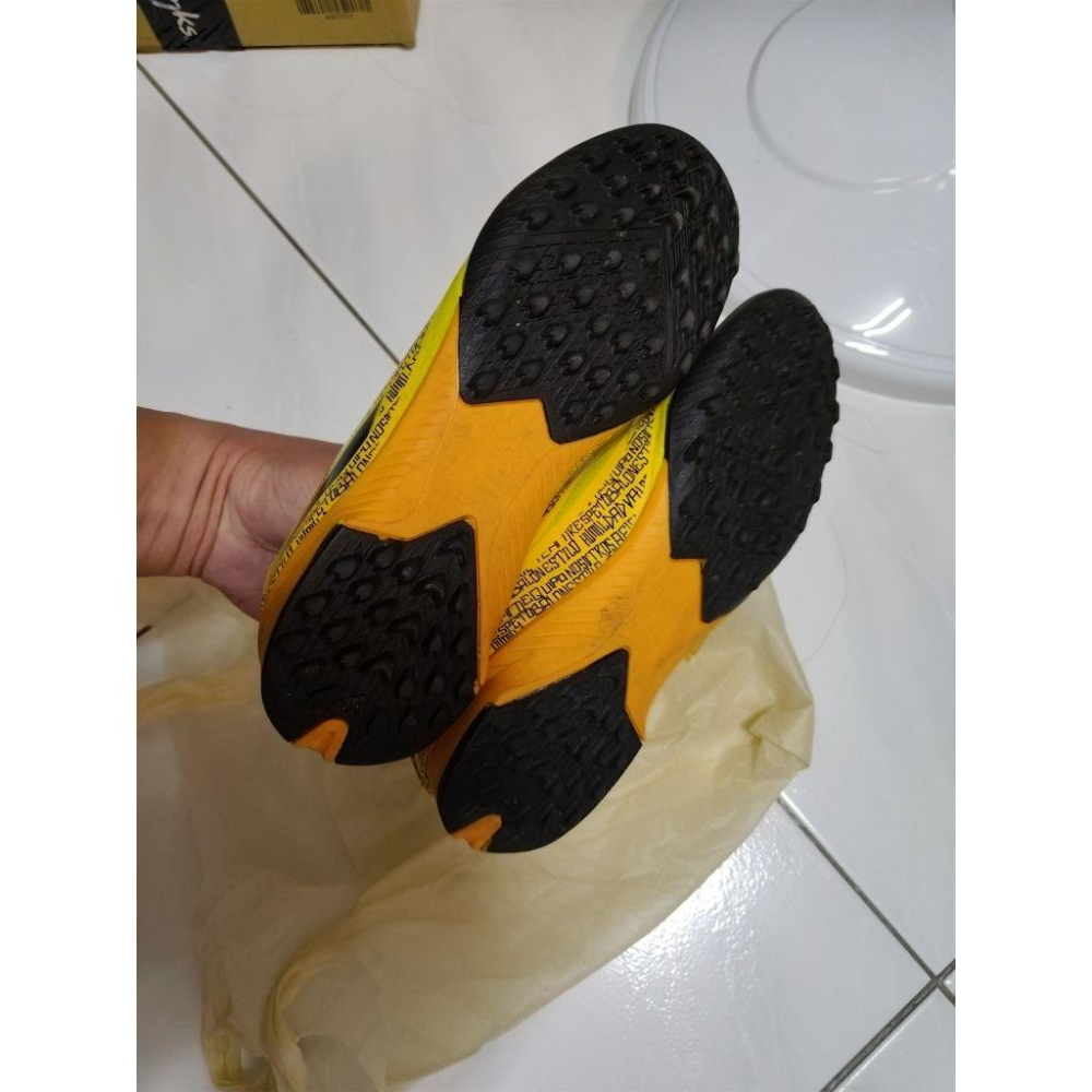 adidas 愛迪達 足球鞋 SpeedFlow Messi.3 FG J 兒童用鞋 u.s. 5.5號  膠釘-細節圖5