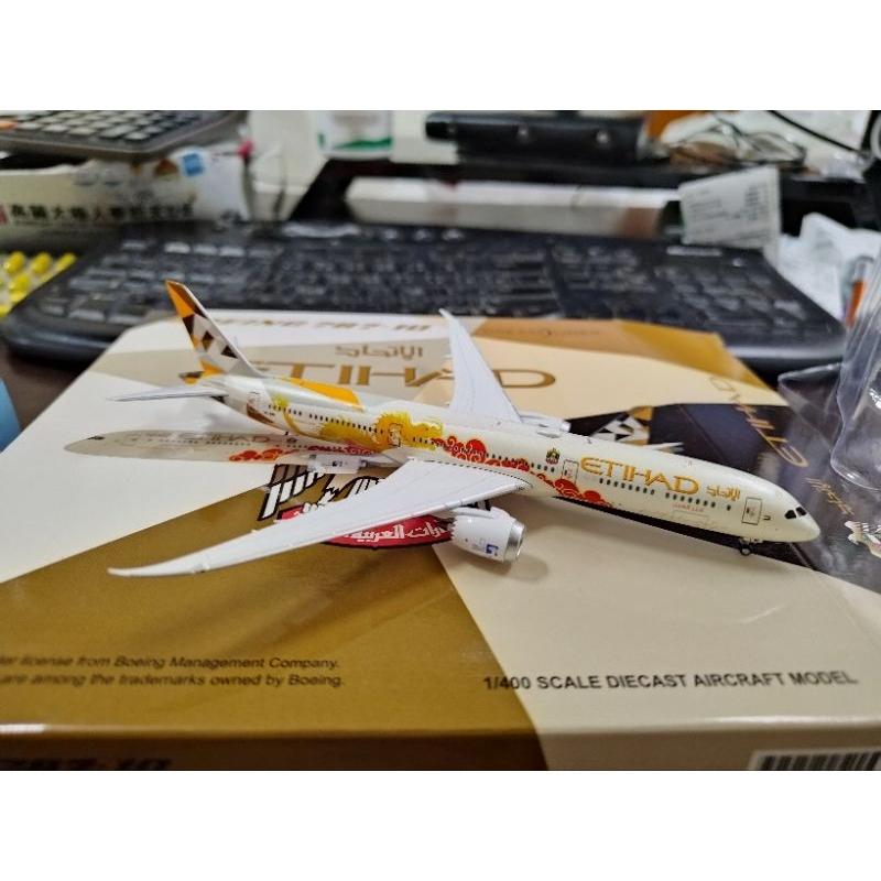 1:400  阿提哈德航空 Etihad Airways 787-10 A6-BMD JC Wings 製作-細節圖4