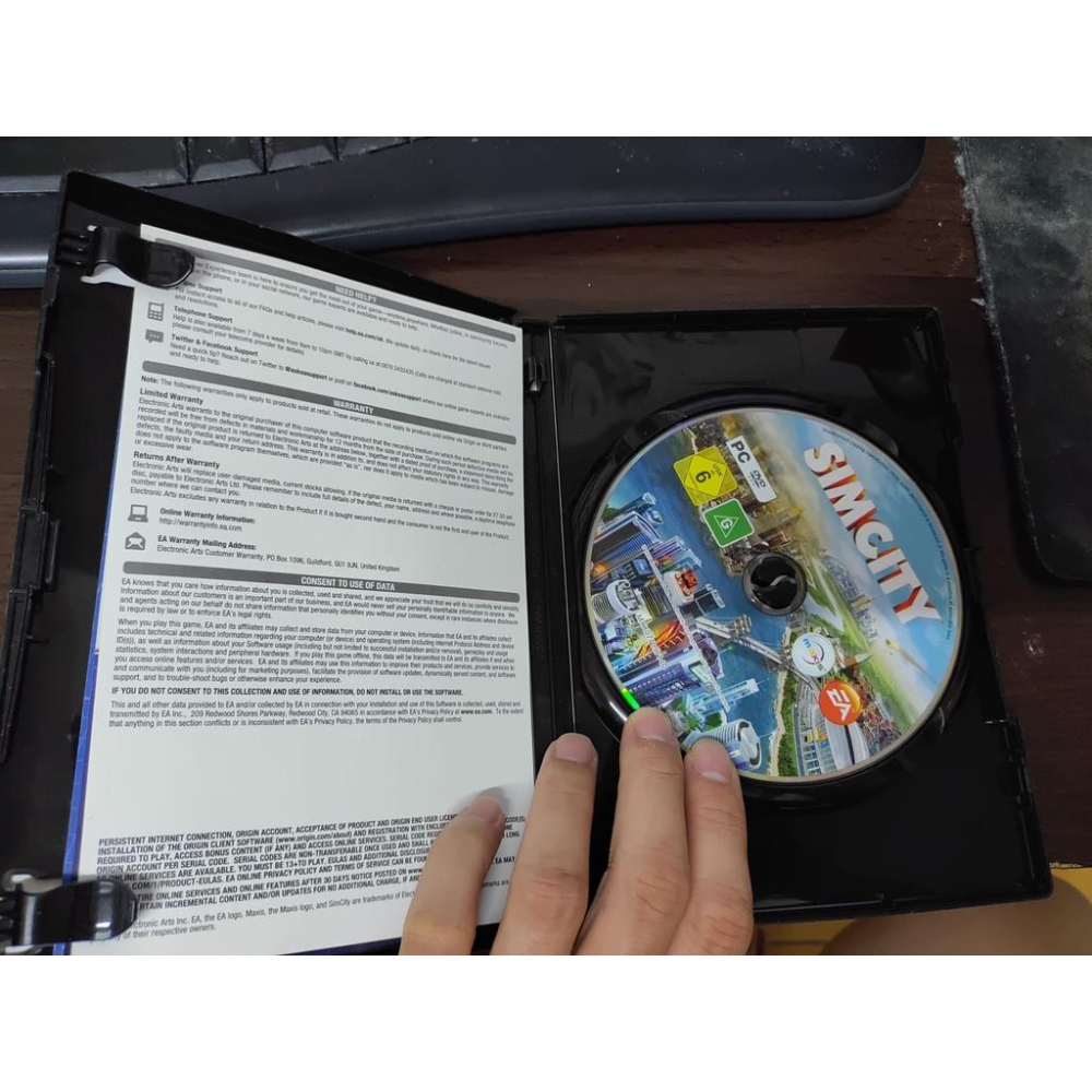 A GAME 模擬城市 SIMCITY 電玩軟體DVD-細節圖2