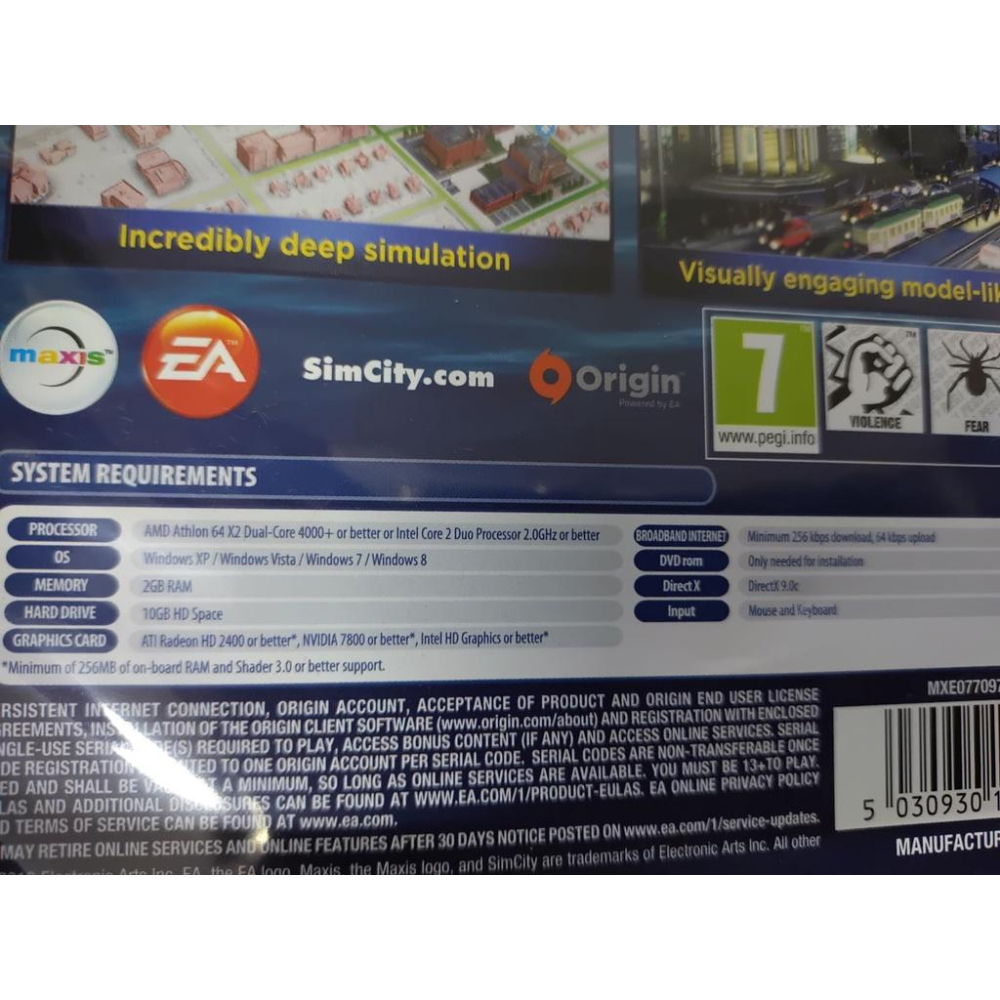 A GAME 模擬城市 SIMCITY 電玩軟體DVD-細節圖3