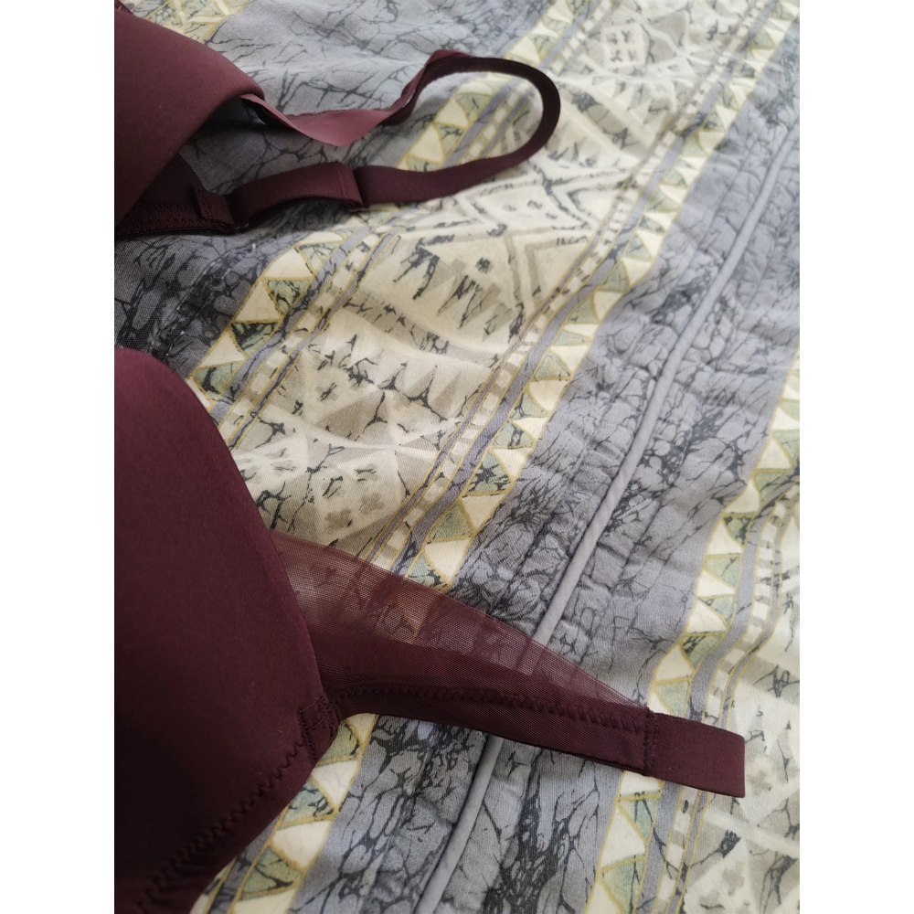 曼黛瑪璉 38E(85E) 內衣 胸罩 紫色-細節圖2