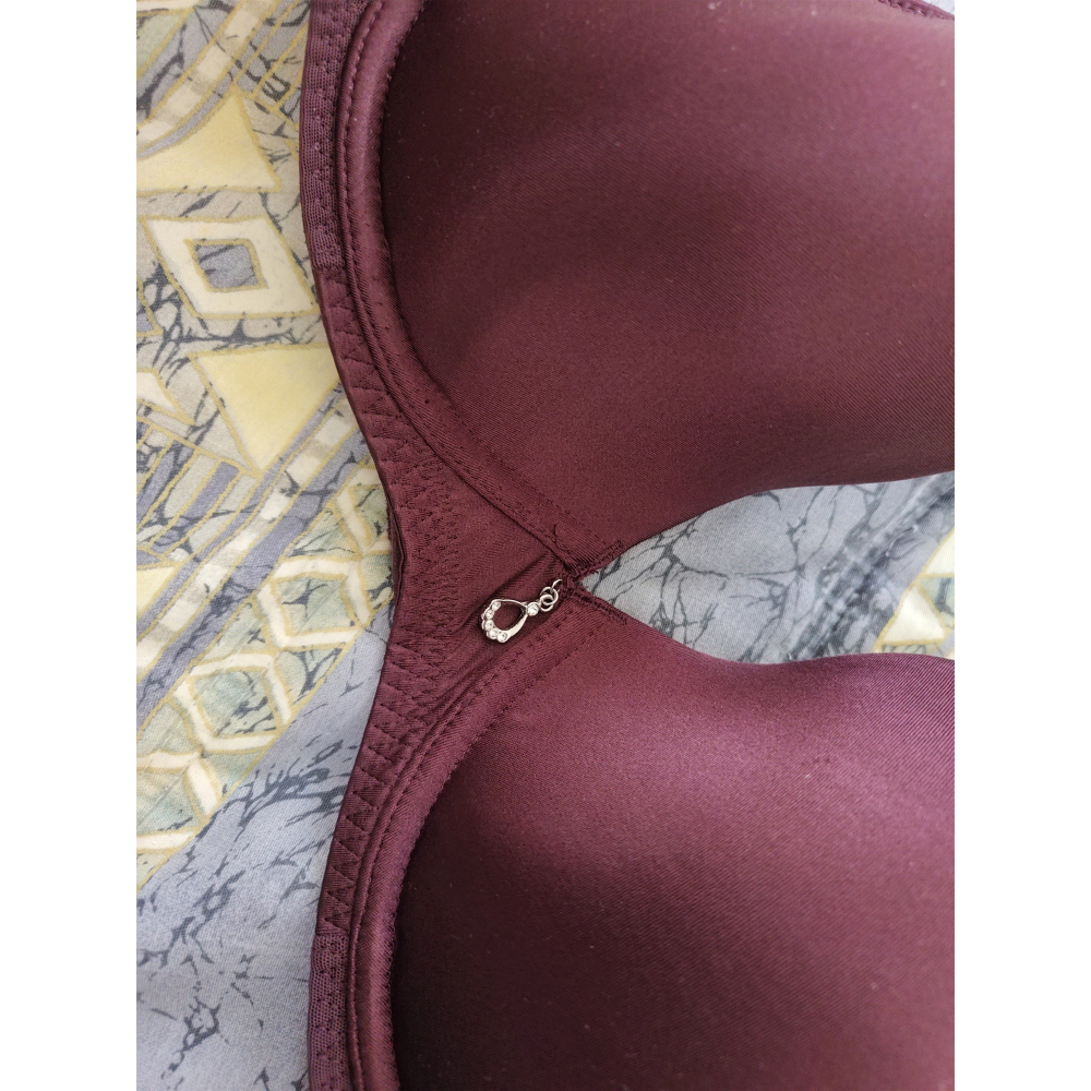 曼黛瑪璉 38E(85E) 內衣 胸罩 紫色-細節圖4