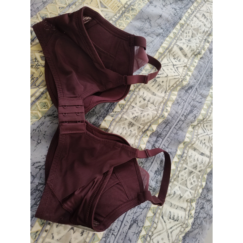 曼黛瑪璉 38E(85E) 內衣 胸罩 紫色-細節圖5