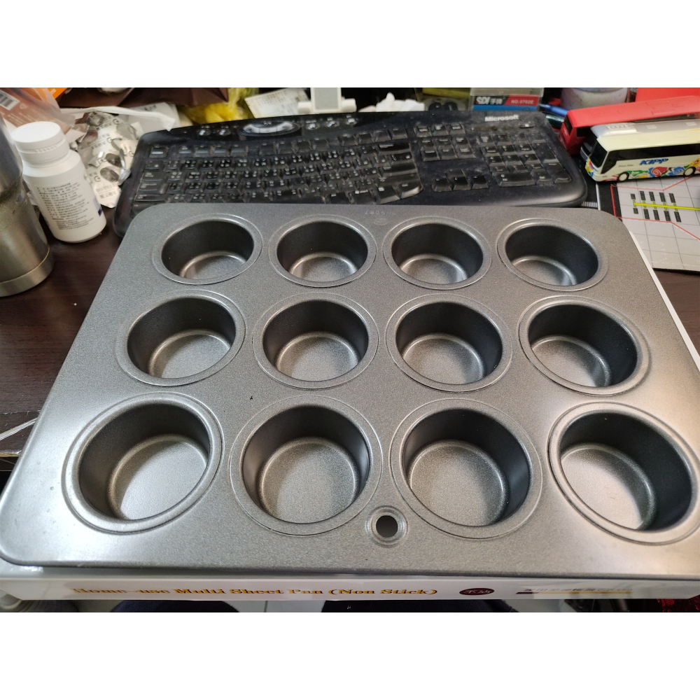 三能 多用途烤盤 全新的  但因放久了  底部有小區塊生鏽-細節圖5