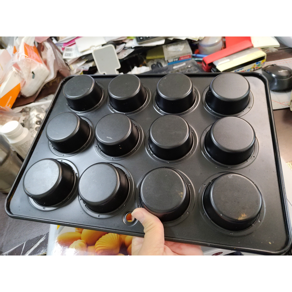 三能 多用途烤盤 全新的  但因放久了  底部有小區塊生鏽-細節圖6