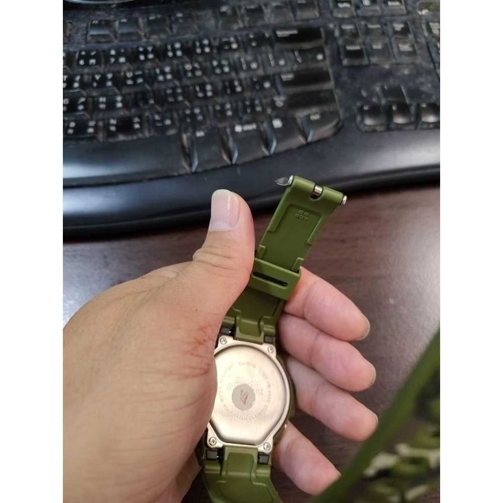 卡西歐 Casio G-Shock DW-6600 American Sniper 陸軍迷彩錶 無原盒裝與保卡-細節圖3