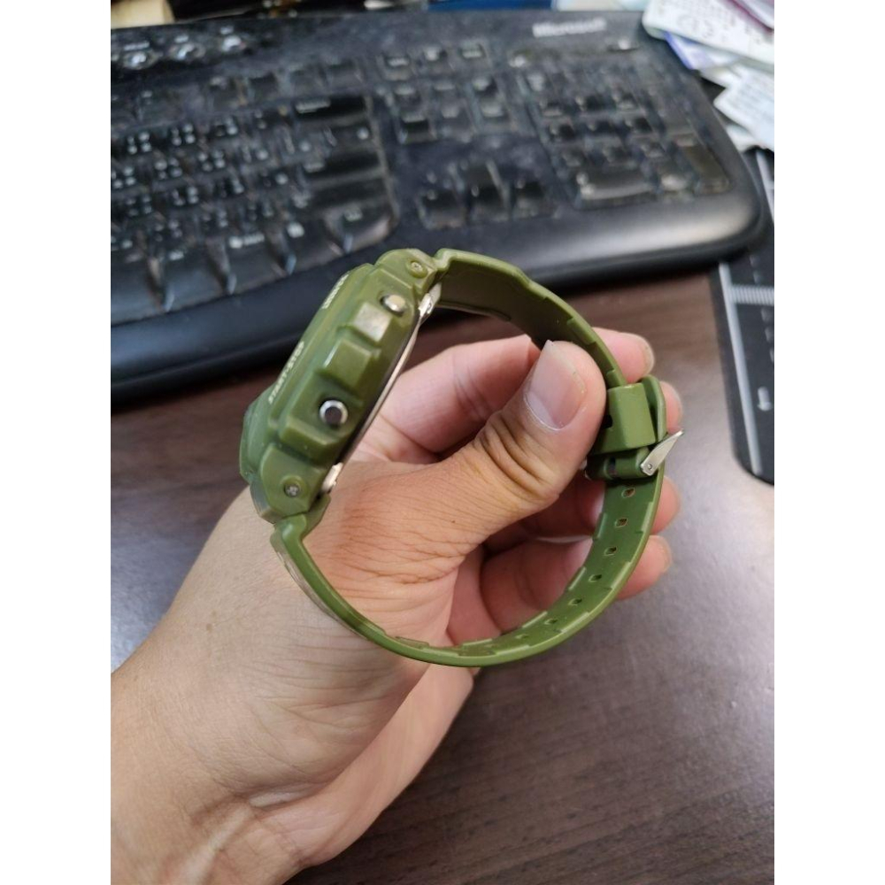 卡西歐 Casio G-Shock DW-6600 American Sniper 陸軍迷彩錶 無原盒裝與保卡-細節圖9