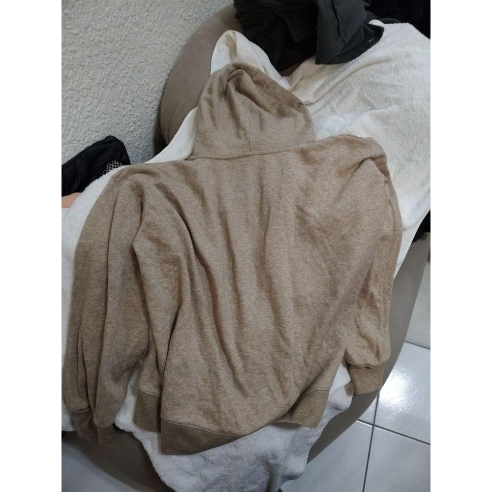 UNIQLO 女生 長袖 帽T 保暖  XL號  75%棉-細節圖2